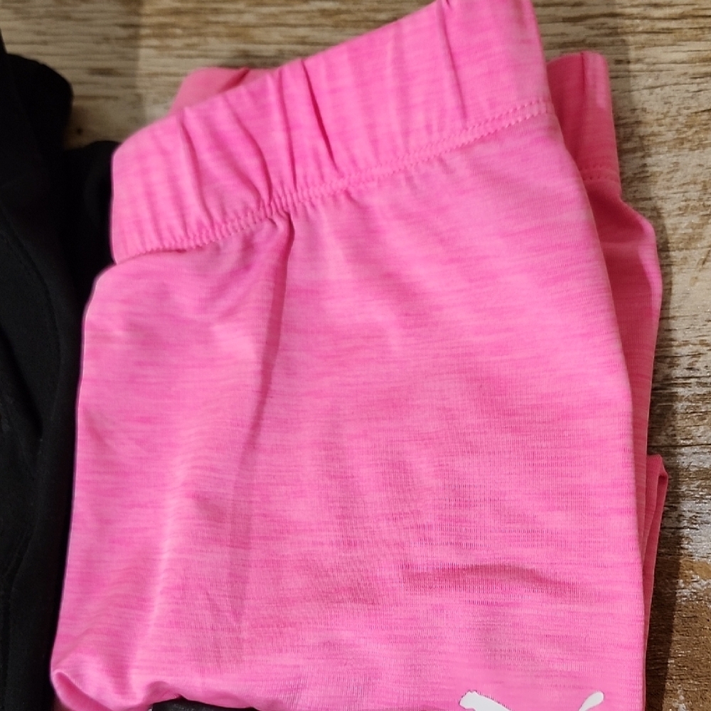 Girls Size 10/12 Casual Bottoms Set - Black, Pink, Multicolor - Picture 3 of 13